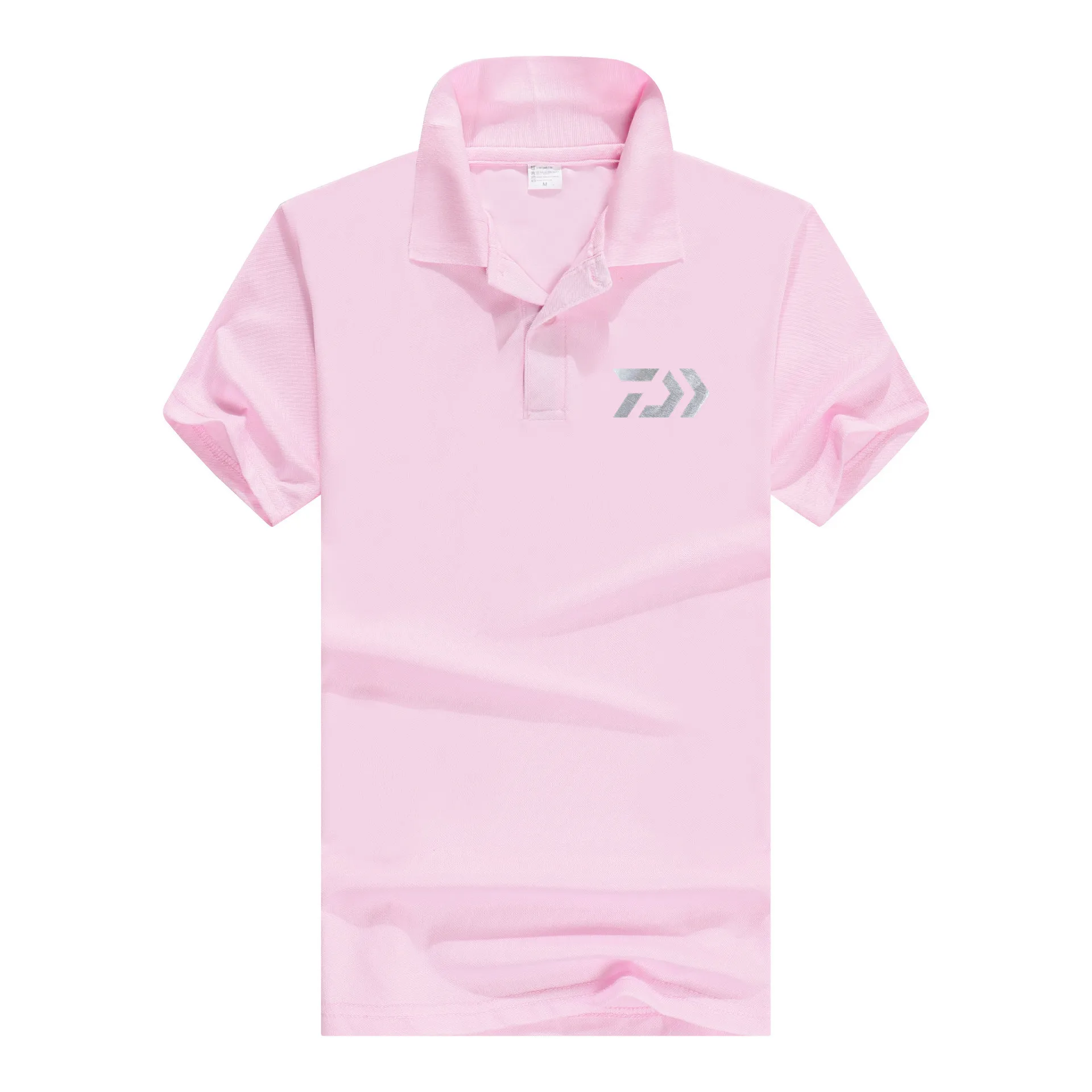 Daiwa летняя футболка мужская быстросохнущая рыболовная Футболка спортивная одежда Светоотражающие пропускающие воздух беговые для улицы Гольф Рыбалка Футболка-поло