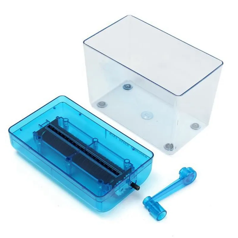 Skup HOT Mini Blue Shredder Crusher Destroyer maszyna do cięcia dokumentów papierowych
