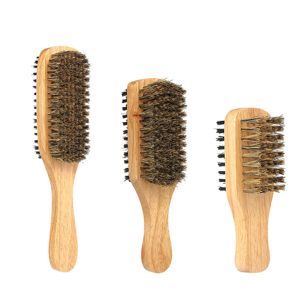 Buy 3 Sizes Men Double Side Hair Brush Men's Beard