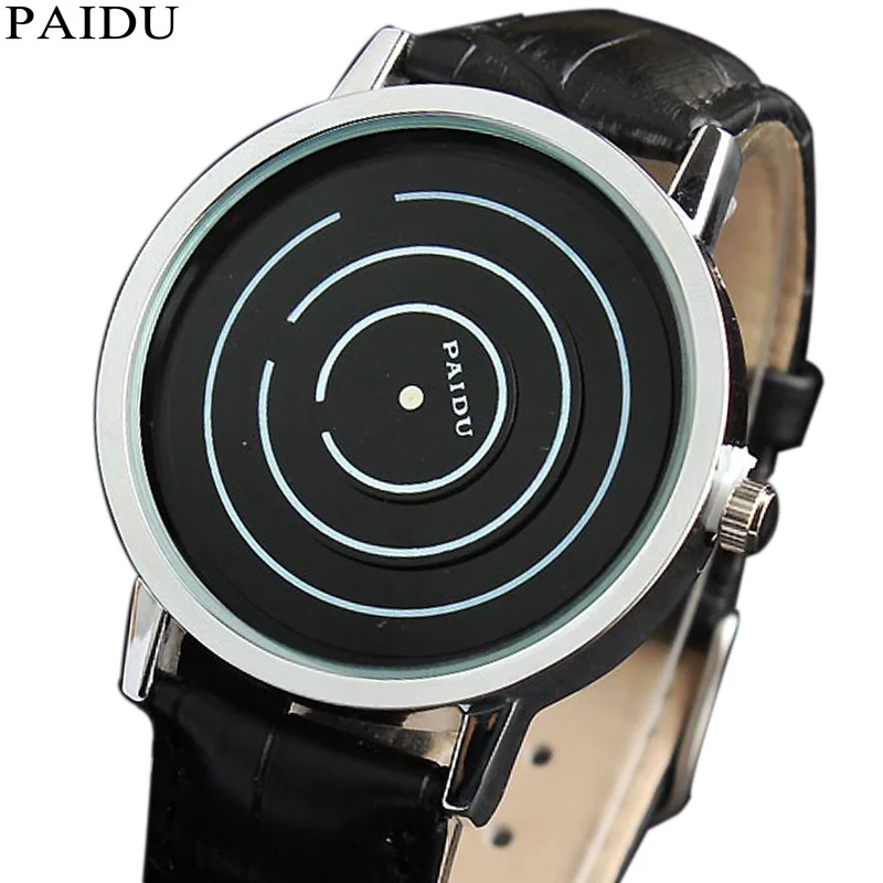 mobile watch in circle shape