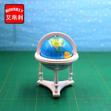 1 шт. 1:12 макеты кукольного домика модель Белый& Кофе Глобус кукла прикрепленное изображение