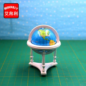 

1 Pcs 1:12 Dollhouse Miniatures Model White & Coffee Globe Doll House Accessory