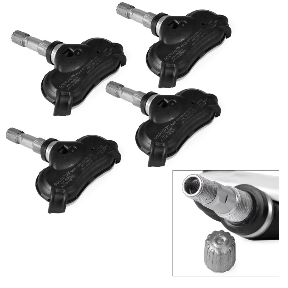 Beler 4x датчик давления в шинах TPMS 42607-0C070, 426070C070 для Acura TL ZDX Toyota Sienna Sequoia Tundra 2010-2012 2013