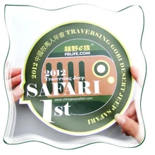 Заказная Горячая на заказ круглая печать водостойких этикеток