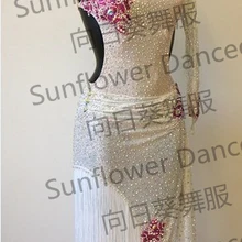 2013 высококачественное платье для латинских танцев модное платье для латиноамериканских танцев бальное платье с бахромой для девочек