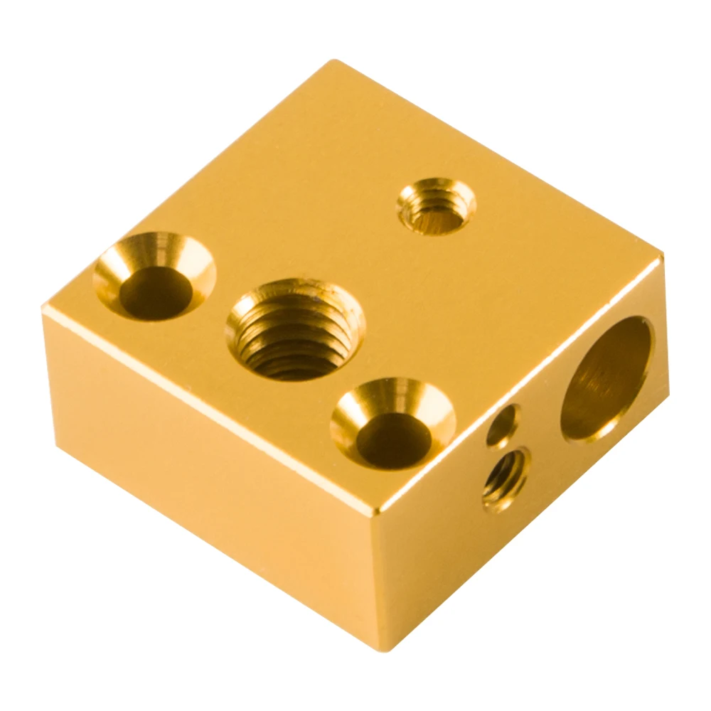 

Creality 3D Printer Replacement Part 1PCS Heated Block Extruder 20*20*10MM for Creality CR-10 CR-10S 3D Printer Kit