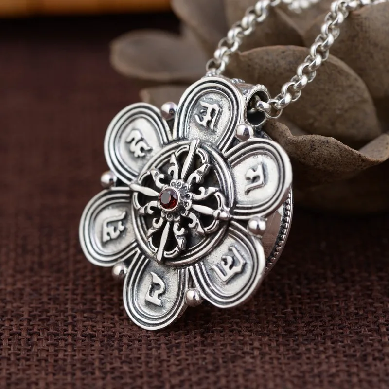 

2019 Alexandrite Circle Rushed Golden Deer Honk Box Pendant S925 Yintai Archaize Style Resto Ancient Ways Can Open The Mantra