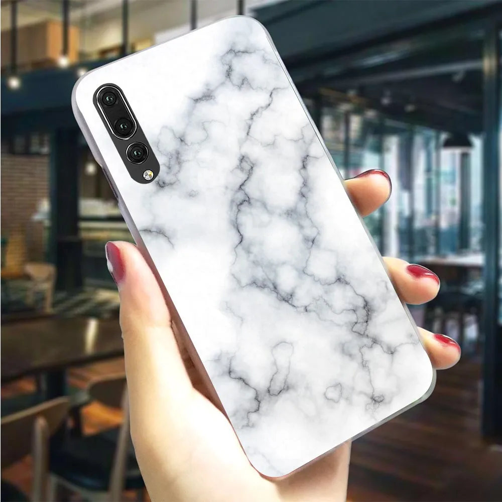 

Hard Cover for Huawei P10 Pretty Marble Case for P9 Lite Case P8 P20 Pro Mini P Smart Mate 10 20 Back Skin Fashion