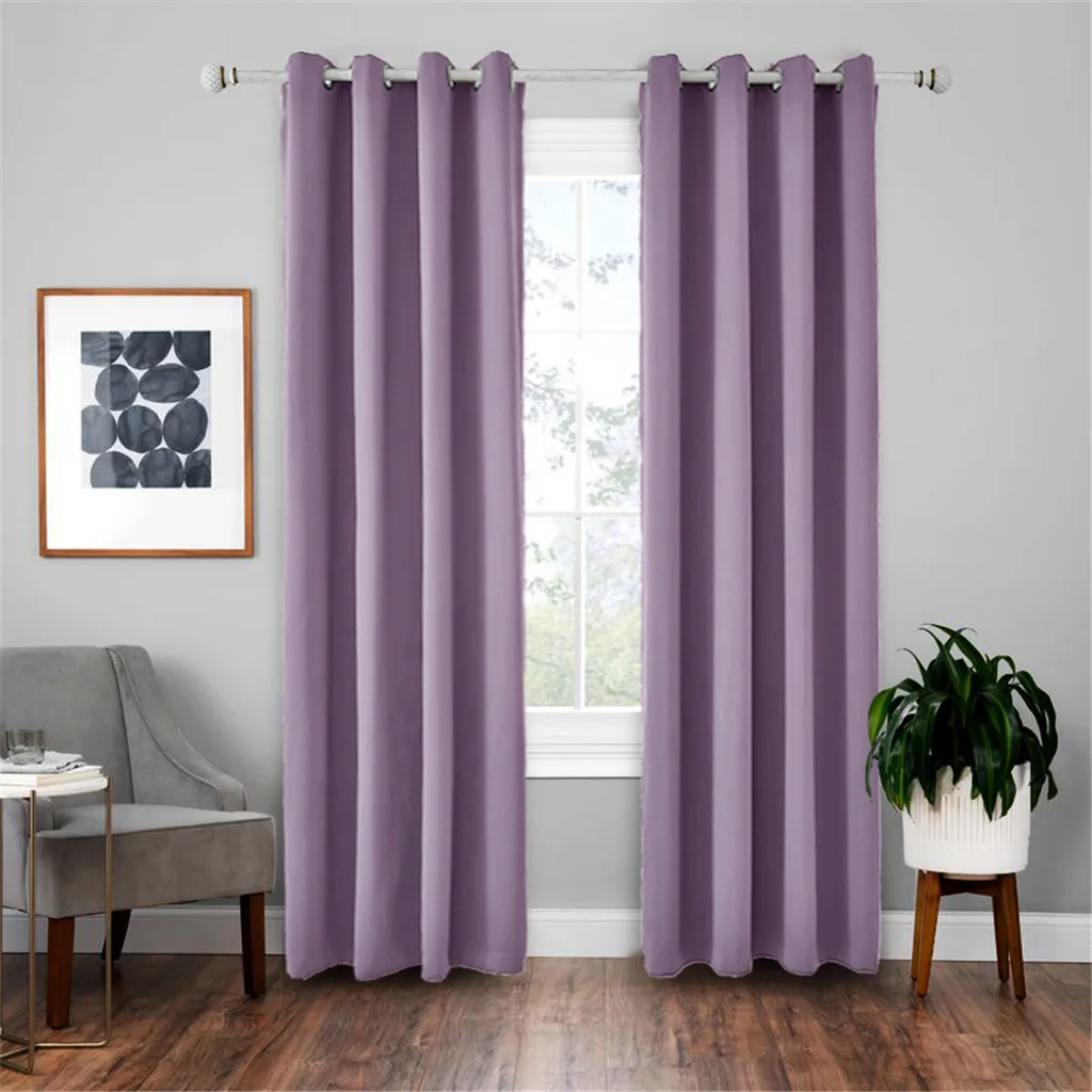 

5 sizes Modern blackout curtains for window treatment blinds finished drapes window blackout curtains for living room