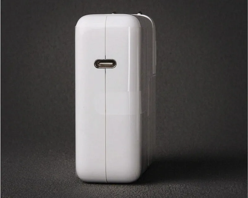 Новый оригинальный 29 Вт USB C Мощность Зарядное устройство адаптер A1540 для Apple MacBook 12