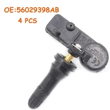 4 PCS 56029398AB Car TPMS Tire Pressure Monitoring System Sensor For Chrysler Jeep Fiat Dodge 433MHZ car accessories
