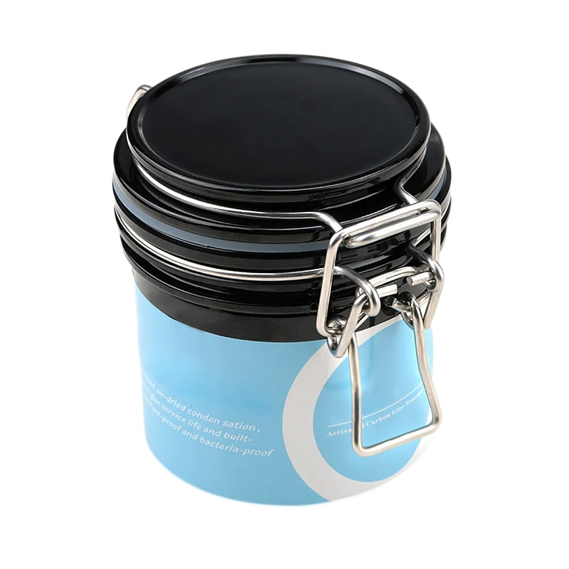 

New Eyelash Glue Storage Tank Container Activated Carbon Storage Sealed Storage Jar For Eyelash Extension Makeup Tools