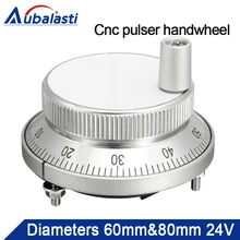 Диаметр маховика 60 мм или 80 мм импульсный 100 Voltgae 24 В 4 контакта ручное колесо с ЧПУ импульсный кодер генератор
