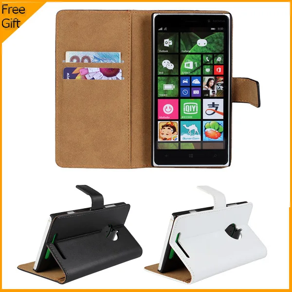 New Stylish High Quality Genuine Leather Wallet Flip Cases
