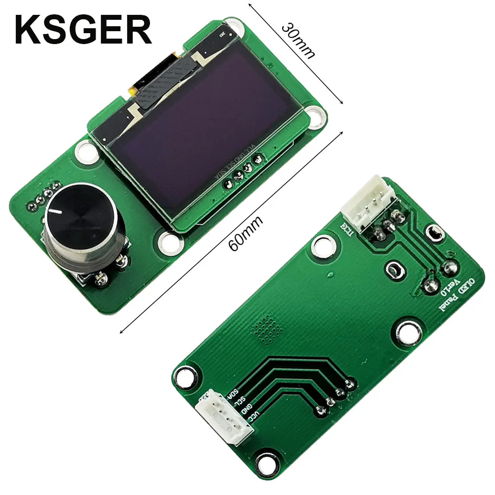 KSGER пистолет горячего воздуха SMD OLED V1.04 контроллер Наборы сделай сам станция для