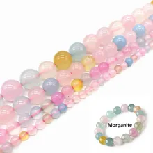 

Wholesale AAA grade 6/8/10 millimeter natural stone Morgan beads for DIY jewelry production materials accessories