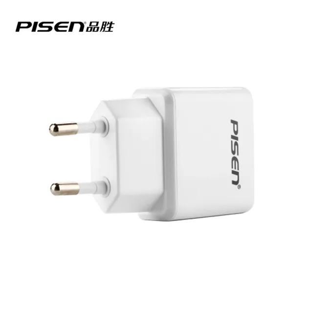 Новый PISEN 5 В 1A USB ЕС Plug Зарядное Устройство Удобный Мини телефон Питания Сетевой Адаптер Белый для iPhone Для iphone Samsung Xiaomi