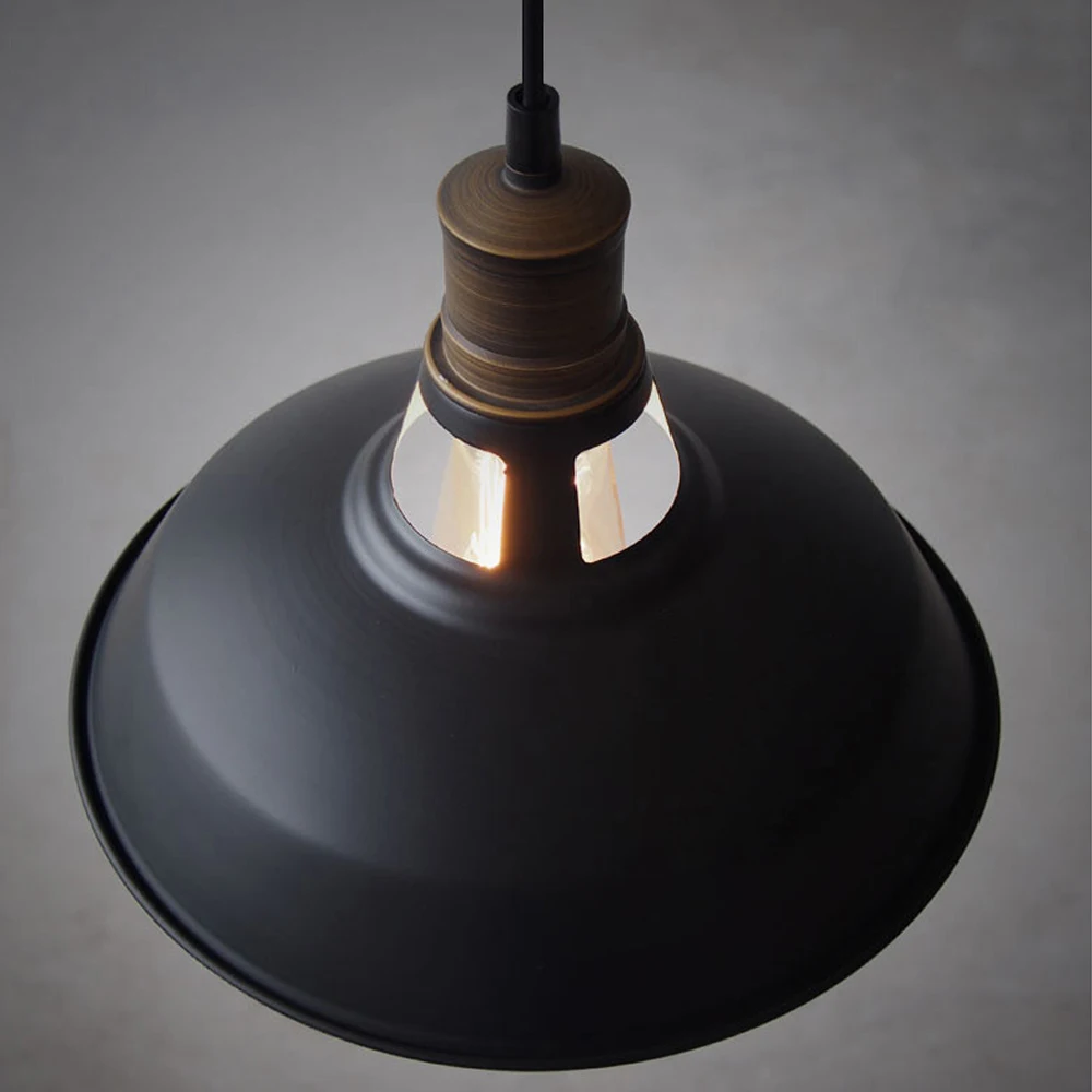 Современный Лофт подвесной светильник черный металл винтажный светильник для столовой кухонный светильник ing Luminarias для ресторана бара lampara de techo