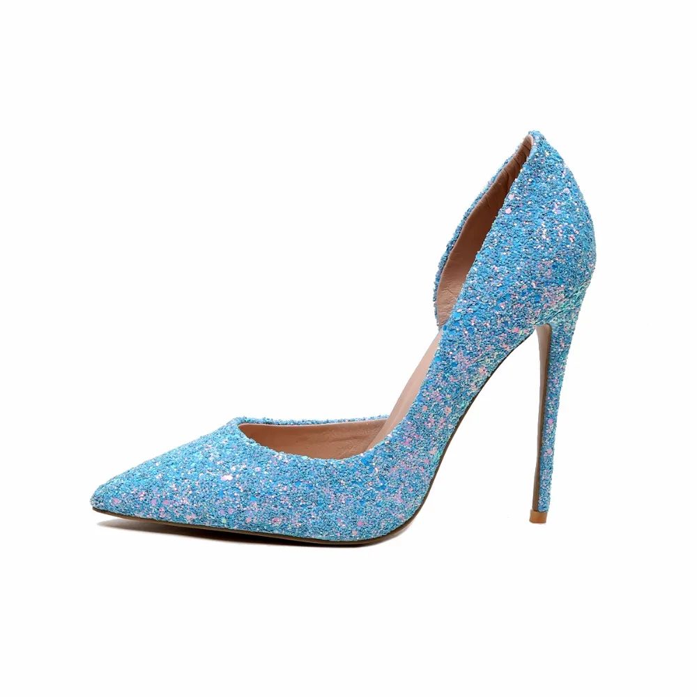 US $49.99 |Ursprüngliche Absicht Neue Mode Frauen Pumpt Glitter Spitz Dünne High Heels Pumps Blau Gold Weiße Schuhe Frau Us größe 3 10,5 in Ursprüngliche Absicht Mode Frauen Pumpt Leder Spitz Dünne Fersen Pumpen Rot Silber Damen Schuhe Frau Us größe 3 8, 5