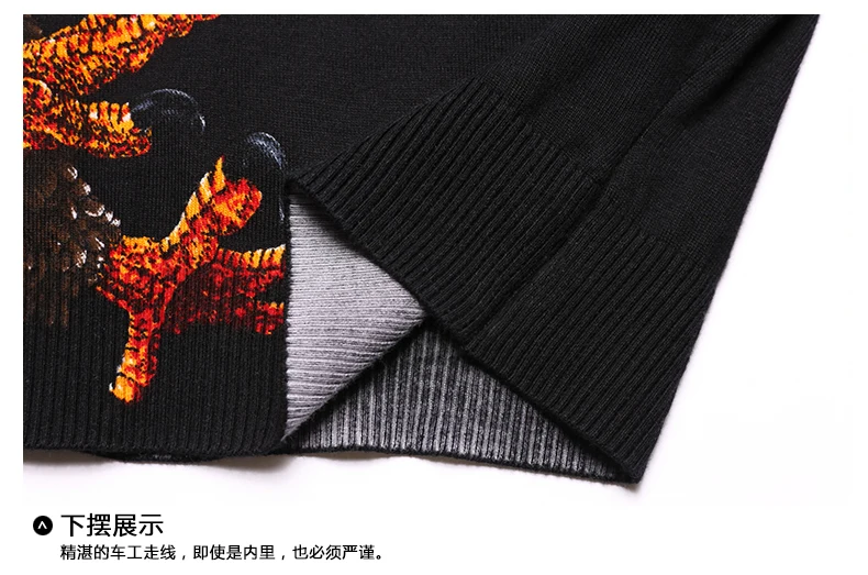 Sweater For Man Men's Autumn-Winter Sweaters Erkek Kazaklar Men Sweater Fashion Slim Fit Knitwear Tiercel Pullovers Male Jumper  (5)