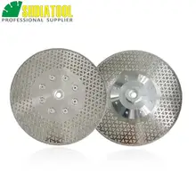 Cheap 2pcs 7"/180mm Electroplated Diamond cutting & grinding discs for marble & granite with M14 Flange Free-shipping Cheap 2pcs 7"/180mm Electroplated Diamond cutting & grinding discs for marble & granite with M14 Flange Free-shipping