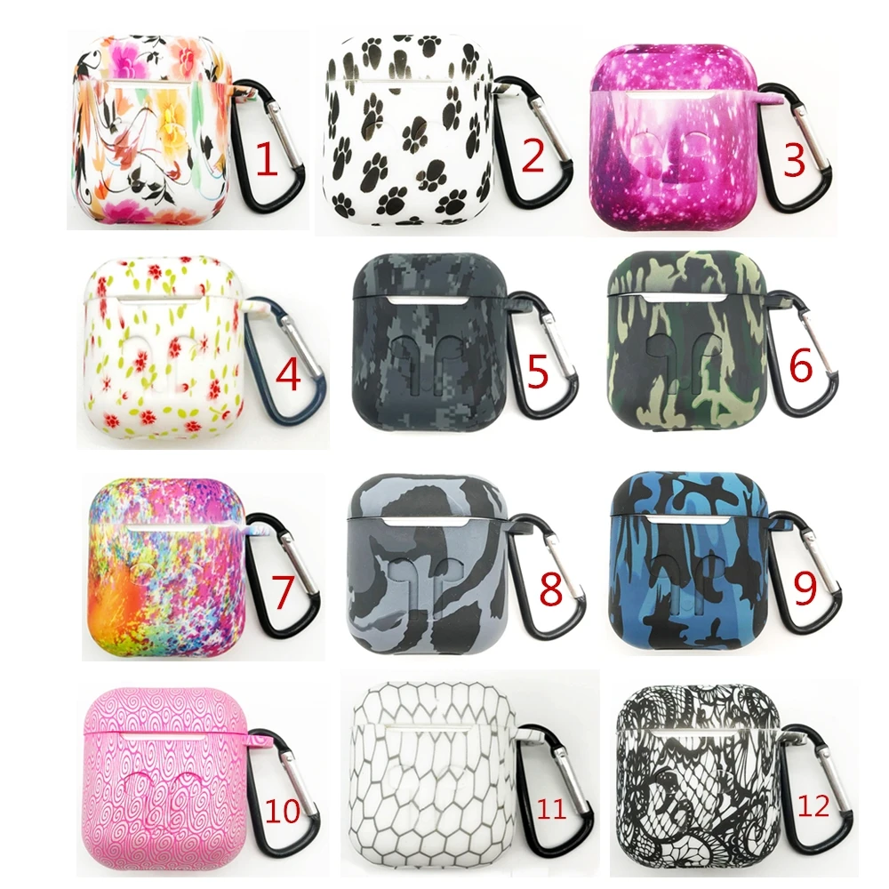 

NEW Earphone Case For Apple Airpods strap Soft Silicone headphone Case Earphone accessories Protective wireless bluetooth Cover