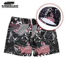 Queshark Шорты для плавания+ шорты для плавания, Мужская одежда для плавания, сексуальный купальный костюм, шорты для плавания, популярные мужские плавки, пляжные шорты, боксеры, комплекты шапок