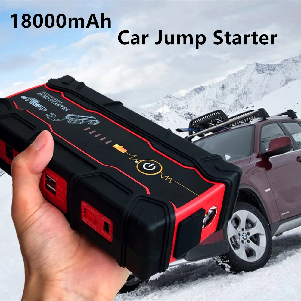 

Super Power 800A Car Jump Starer Power Bank Portable 18000mAh Starting Device Booster Petrol Diesel Car Charger For Car Battery
