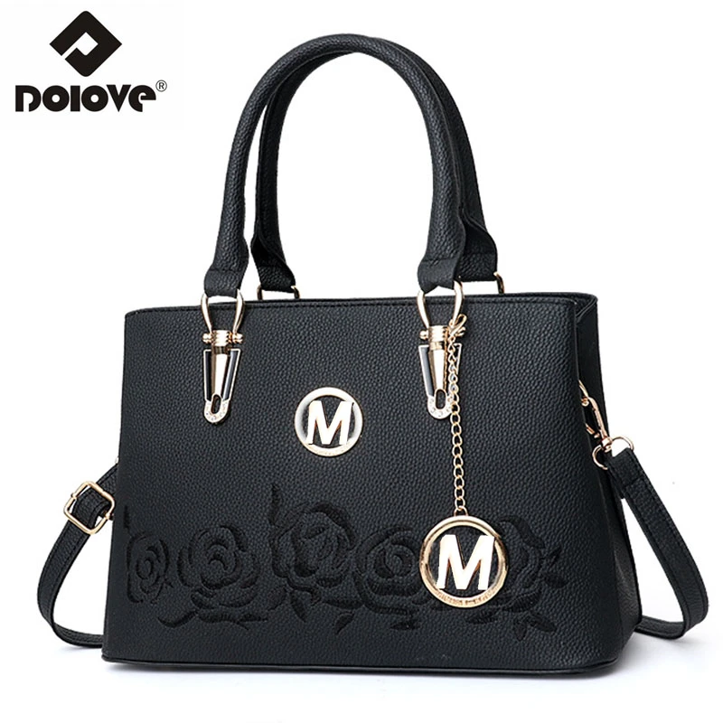 

DOLOVE Fashionable New Style Woman Bag, PU Leather Messenger Bag, One Shoulder Slanting Across The Ball Carrier Bag