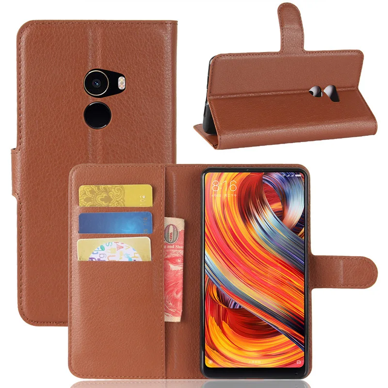 Чехол-книжка для Xiaomi Mix 2s Max кожаный чехол-книжка телефона 2 чехлы-книжки с