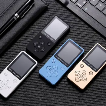 

Portable MP4 Music Player 1.8 inch TFT Display Walkman Lossless Recorder FM Radio Video Movie Support TF Card Gift for Kids