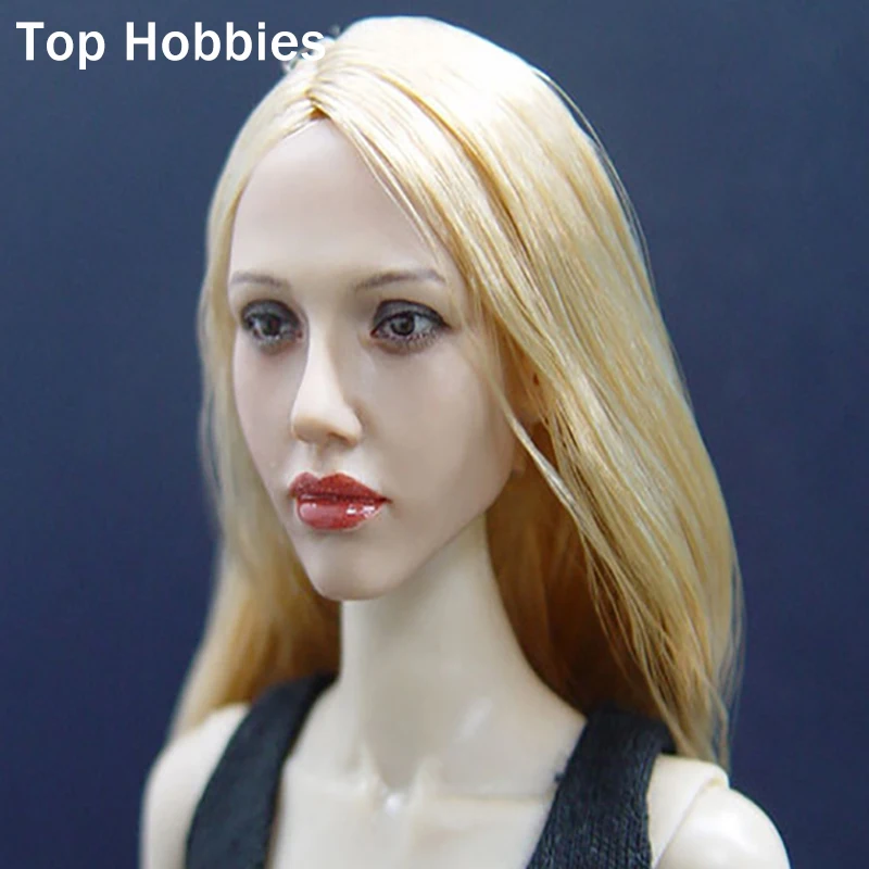 Кумик 045 Джессика Альба 1/6 масштаб девушка голова лепить модель для 12 дюймов пользовательские горячие игрушки Phicen женская кукла тело фигурка