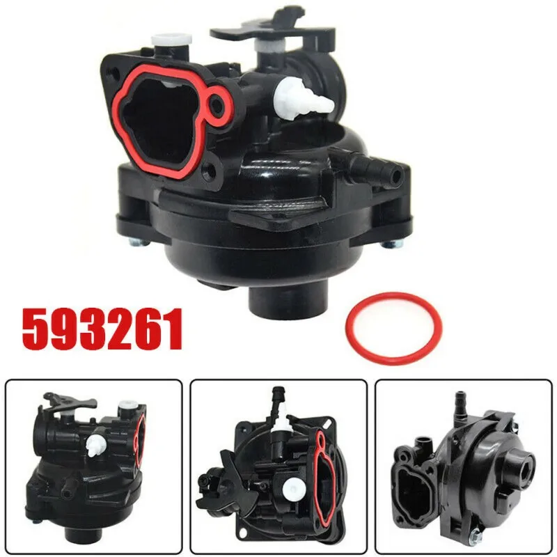 

Carb for 4-Cycle Power Equipment Mower For Briggs Stratton 21" MTD Murray M20300 500E 140cc Engine 593261 Car Accessories
