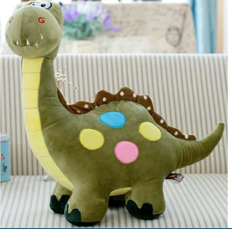 

Cute cartoon dinosaur plush toys, soft plush doll children's games Large doll birthday gift 55cm