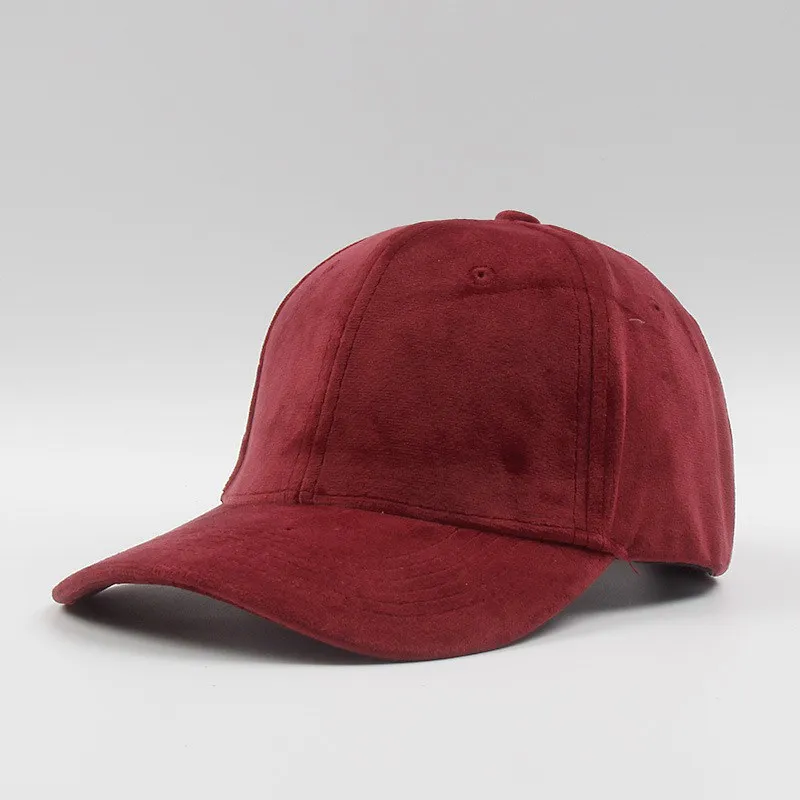 Зимняя спортивная Кепка Snapback из толстого бархата регулируемая шапка для девочек