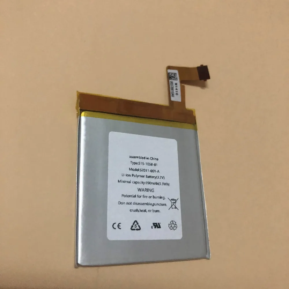 100 NEW 3.7V 890mAh S2011 001 A 51S 1058 01 For Amazon Phone Battery
