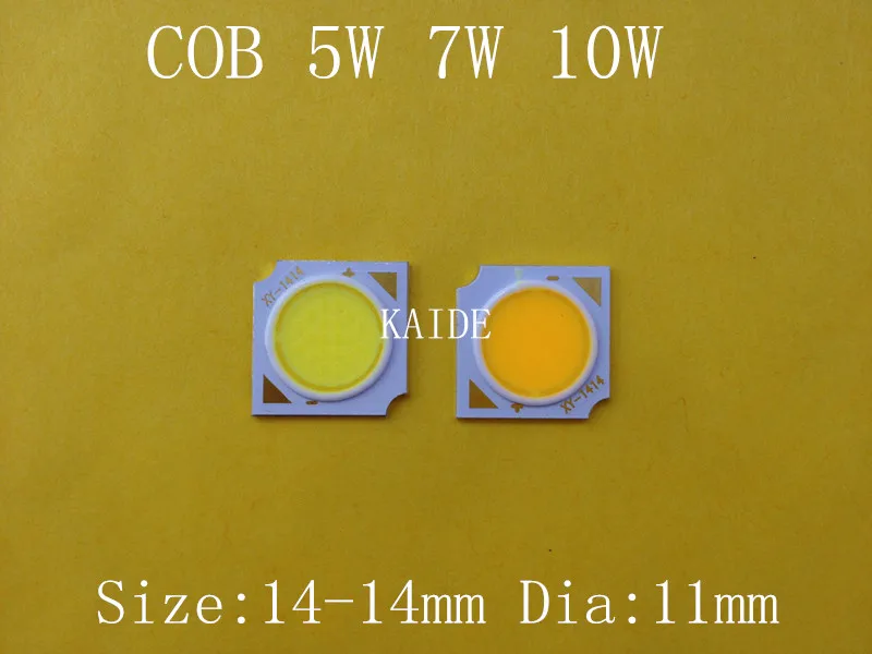 Светодисветодиодный 5w7w10w COB модуль источник светильник Epistar 100 110lm/w Диодная