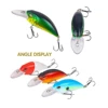1Pcs Crankbait Fishing Lures 15.3g 9cm Minnow Hard Artificial Plastic Bait Bass Wobblers 3D Eyes Pesca Pike Fishing Tackle ► Photo 3/6