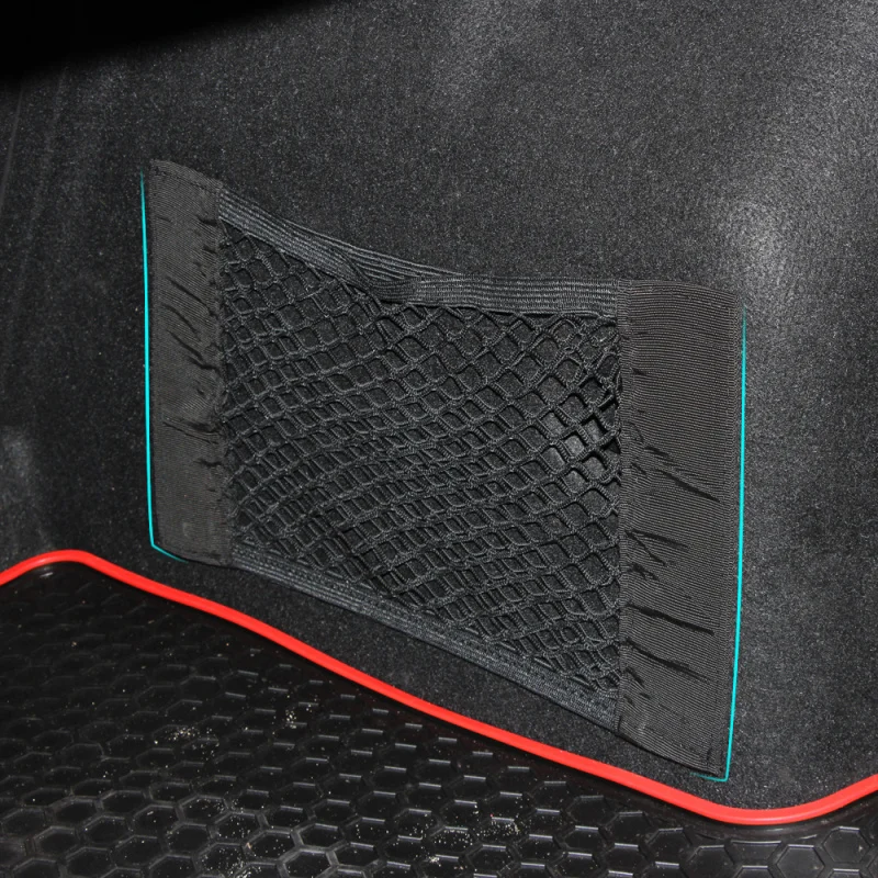

Car Trunk Nylon Rope Net /luggage net with backing For Hyundai ix35 iX45 iX25 i20 i30 Sonata,Verna,Solaris,Elantra,Tucson
