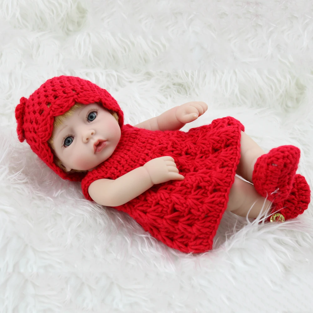 Куклы KAYDORA Reborn Silicone Body Baby Alive Doll для девочек милые игрушки 10 дюймов платье