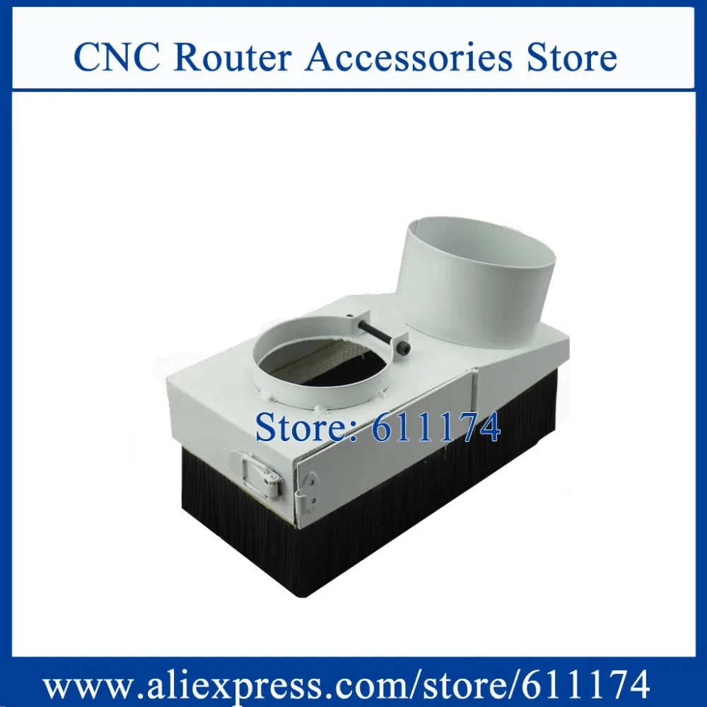 Buy CNC Router Accessories Dust collector Cover wood cnc spindle motor dust