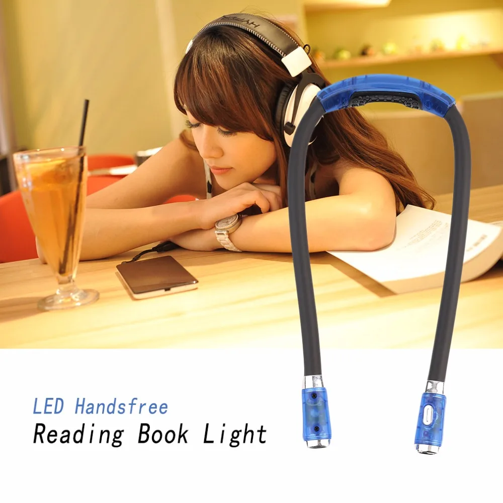

Unique Flexible Handsfree LED Neck Hug Light Book Reading Lamp Portable Hug Night Light Novelty Led Night Light Flashlight