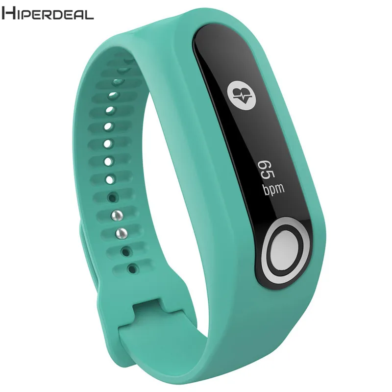 HIPERDEAL 19 24 см новый легкий силиконовый мягкий ремешок браслет для TomTom touch Cardio