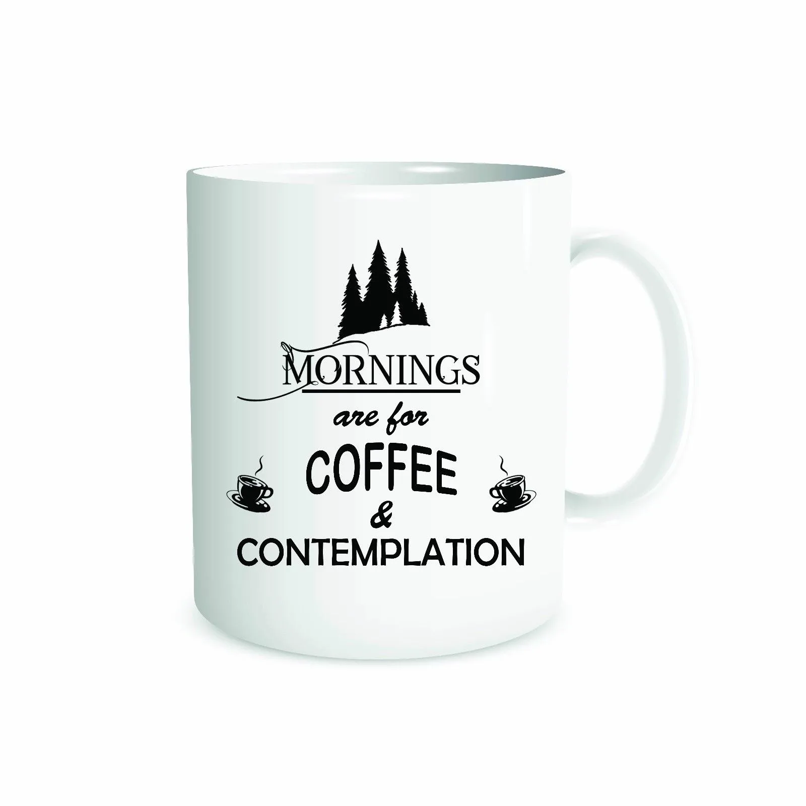 

Inspired Stranger Things Mornings Are for Coffee and Contemplation Mug Gift