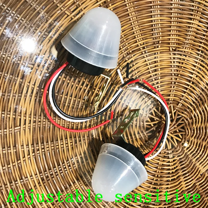Promation!Outdoor Adjustable Sensitivity Street Light Advertising Lamp Fluorescent Light 110-220V Light Control Switch CM099 (4)