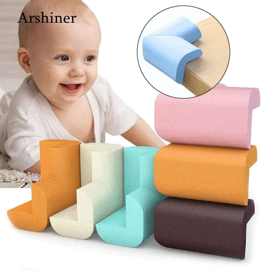 

1Pc Super Soft Child Safety Collision Angle Thicker Protective Sleeve Transparent Silicone Baby Desk Corner