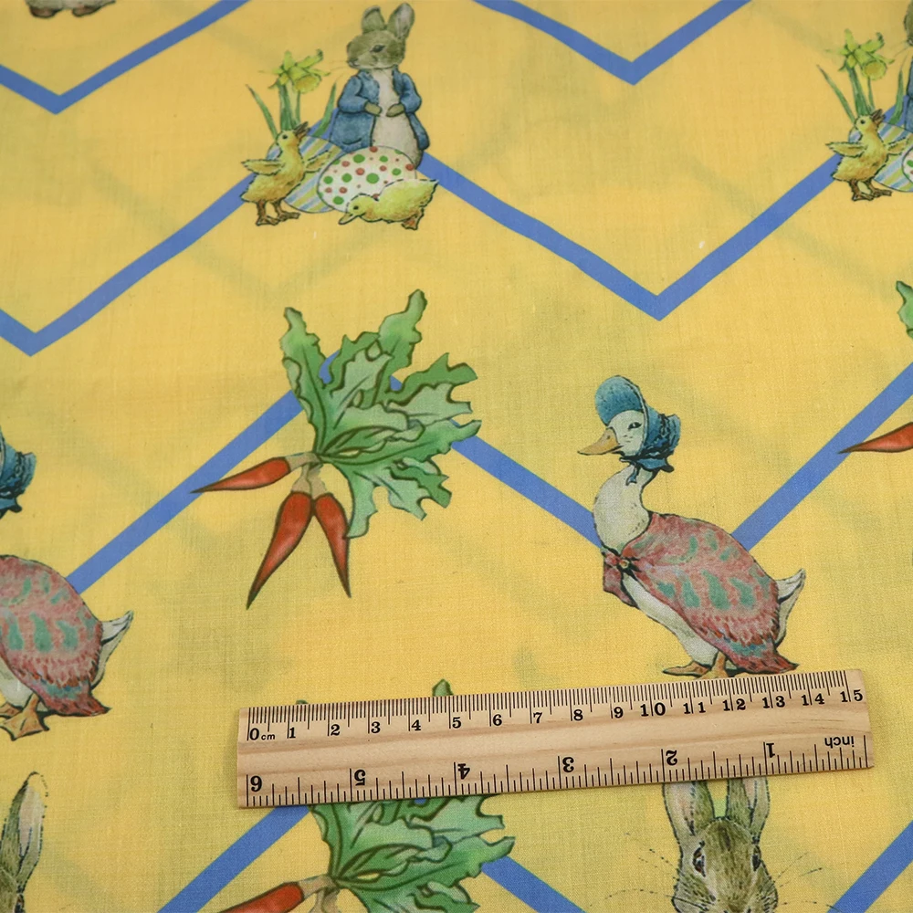 Давид аксессуары 50*145 см Рождество лоскутное полиэстер хлопок ткань для ткани Дети Домашний текстиль для шитья куклы, c2926