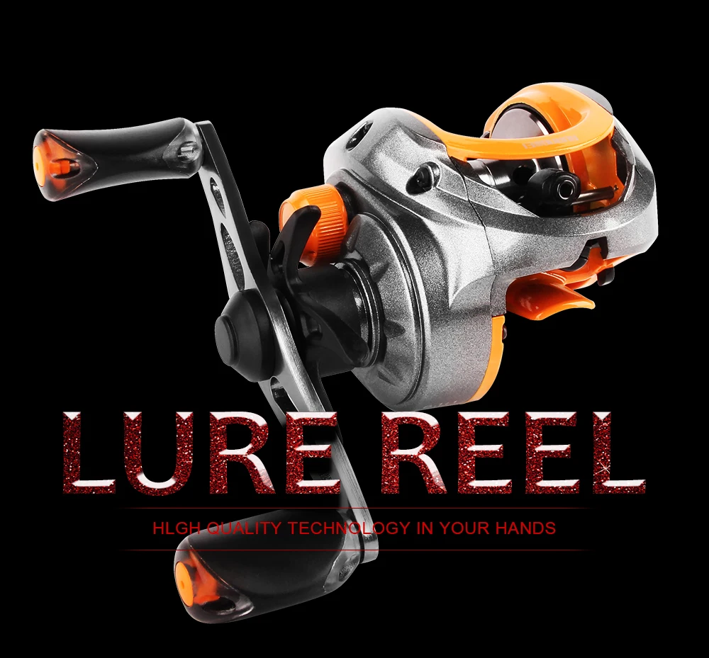 RoseWood GW.CA Right Or Left Baitcasting Reel 9BBs 6.11 Bait Casting Fishing Reel Magnetic Brake And Anti-Explosion Line  (1)
