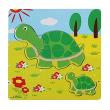 High Quality Wooden Puzzle Educational Developmental Baby Kids Training Toy Aug24