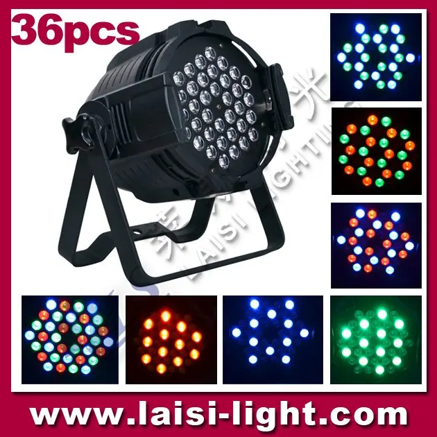 

super bright led par64 with high quality excellence service 36*3W led par can rgb